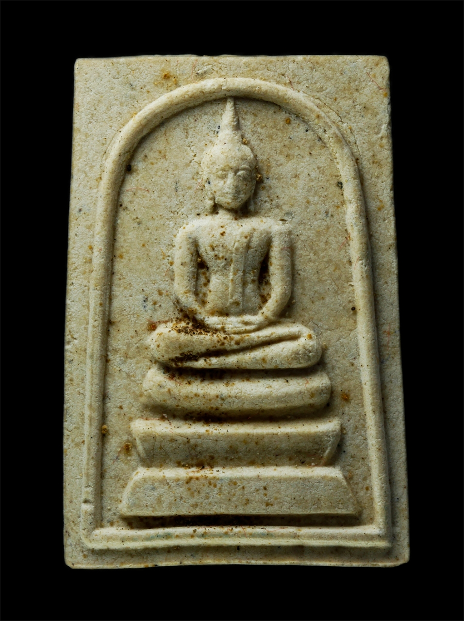 30Jul2025 (447)p.jpg - พระสมเด็จหลวงพ่อจำเนียร วัดดอนไร่ อ.สามชุก จ.สุพรรณบุรี รุ่นสร้างห้องสมุด โรงเรียนวัดหนองสะเดา โดยใช้มวลสารหลักคือเศษพระสมเด็จเกศไชโยที่ชำรุดและผงพระช [..] | https://kamulet.in.th